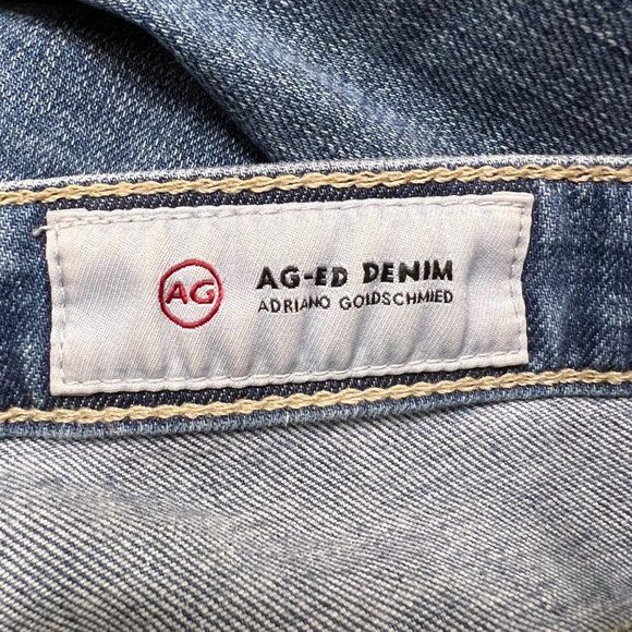 AG Adriano Goldschmied Jeans Womens The Legging Super Skinny Denim 30x31.5 - Picture 12 of 14